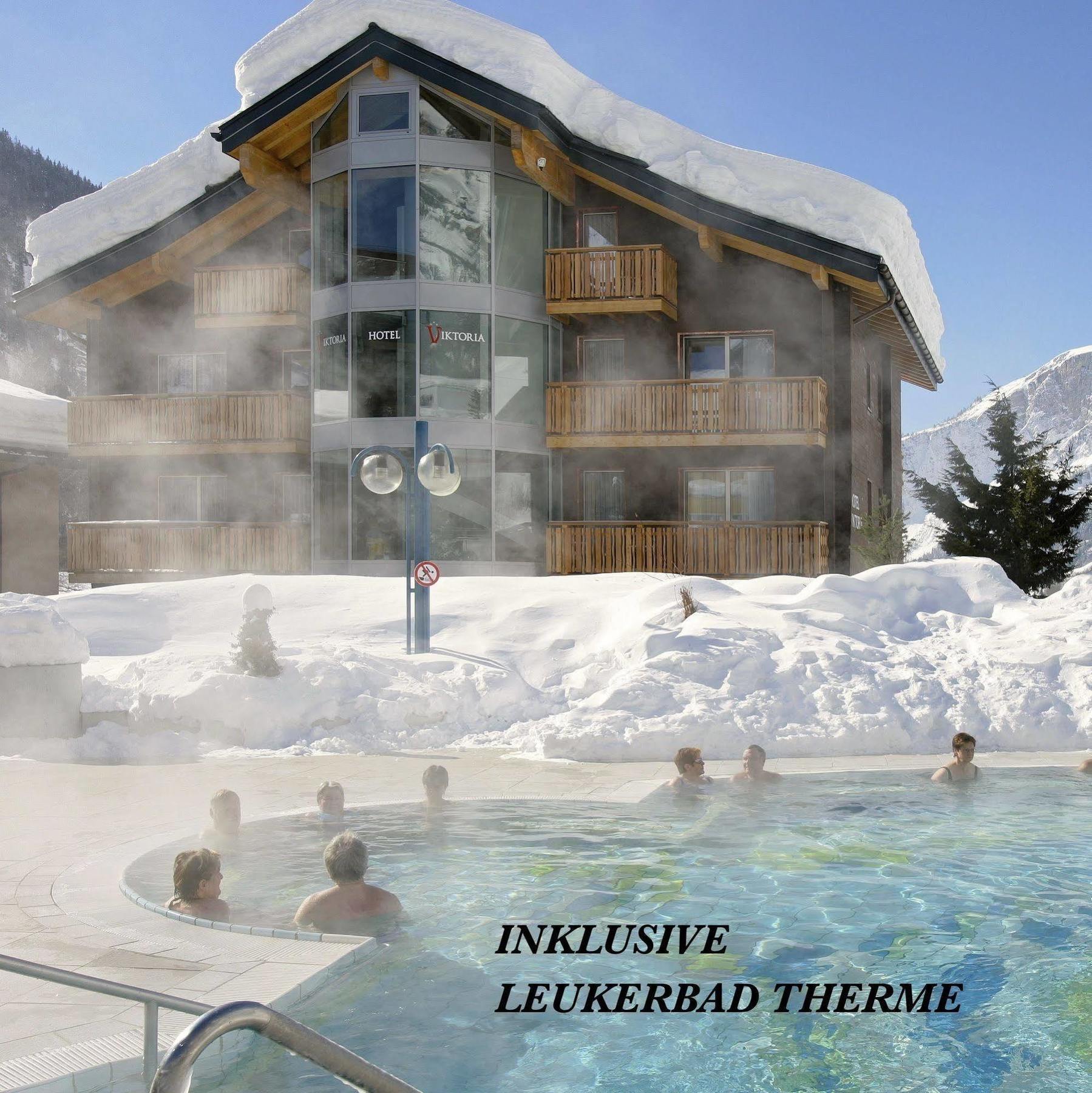 Hotel Viktoria-Leukerbad-Therme Exterior photo