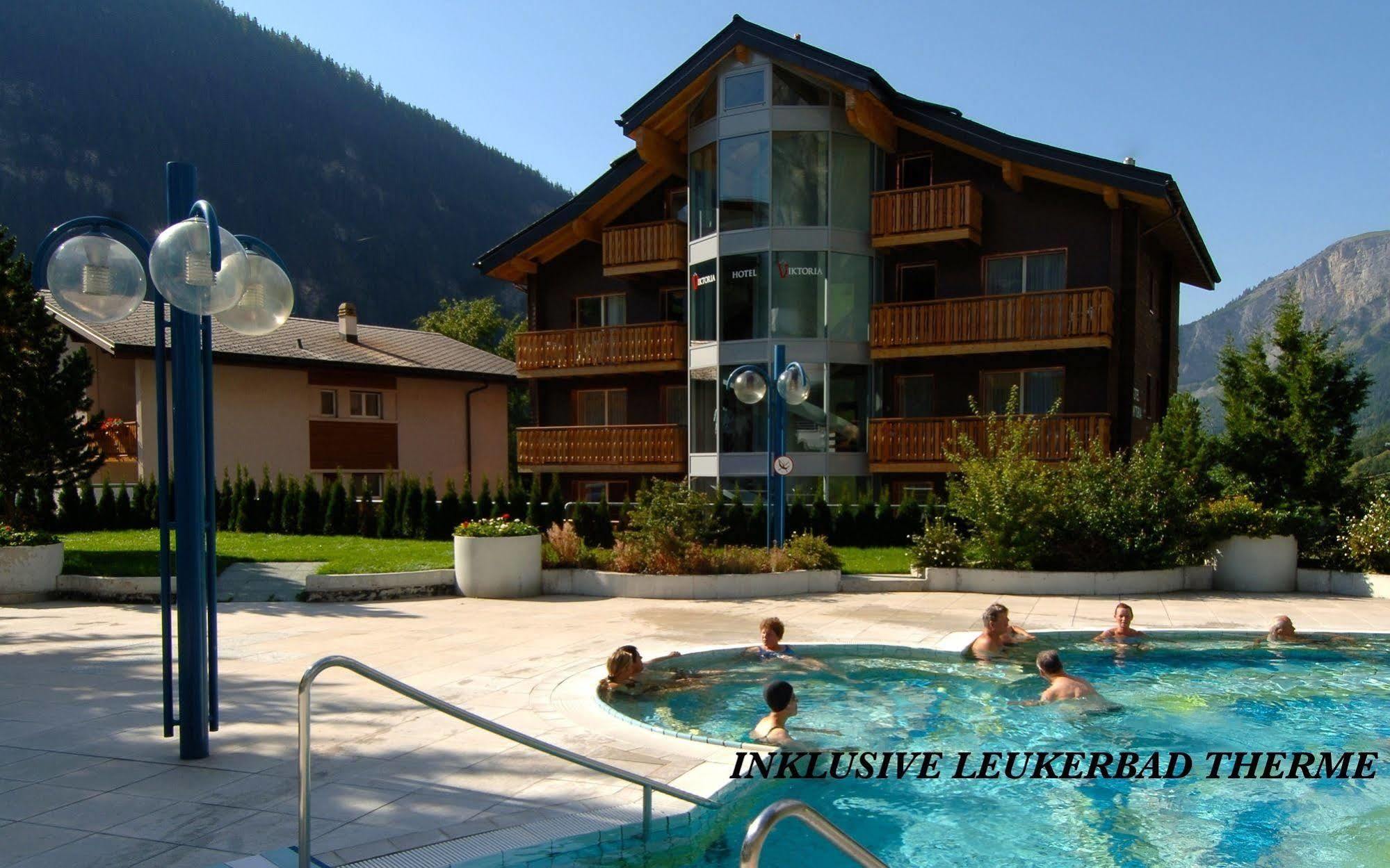 Hotel Viktoria-Leukerbad-Therme Exterior photo